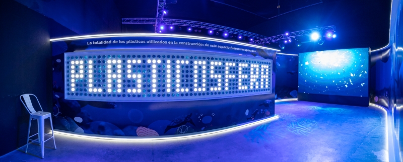 Fotografía de Arquitectura - Stand Plasticósfera - Tecnópolis 2019